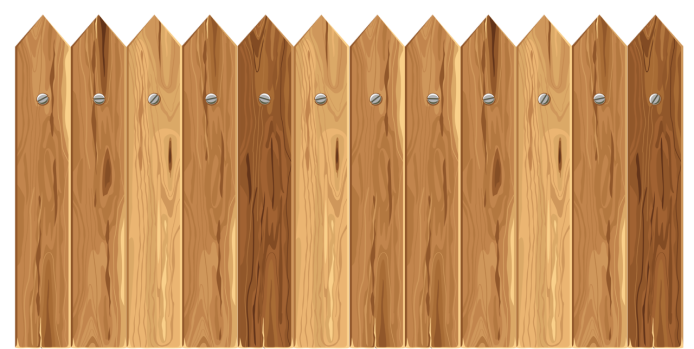 Заборы деревянные сплошные в Бронницах 